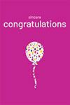 Click here for more information about Print Card 4 - Congratulations